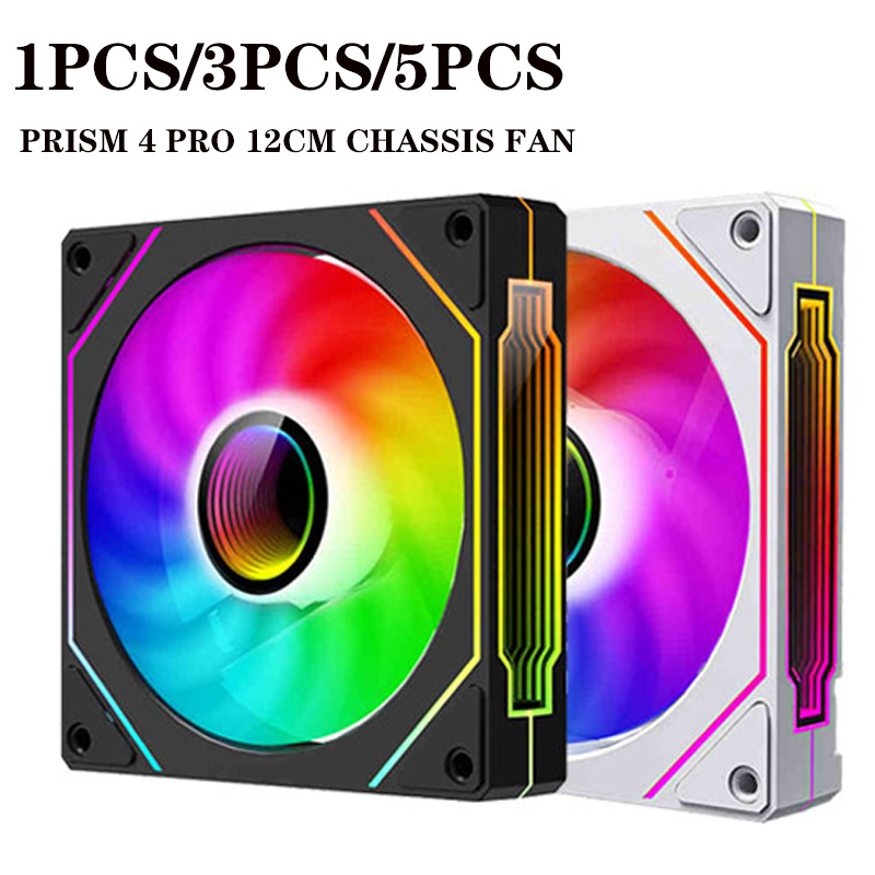 Pc Chassis - PRISM 4 PRO 120mm PWM ARGBケースファン
