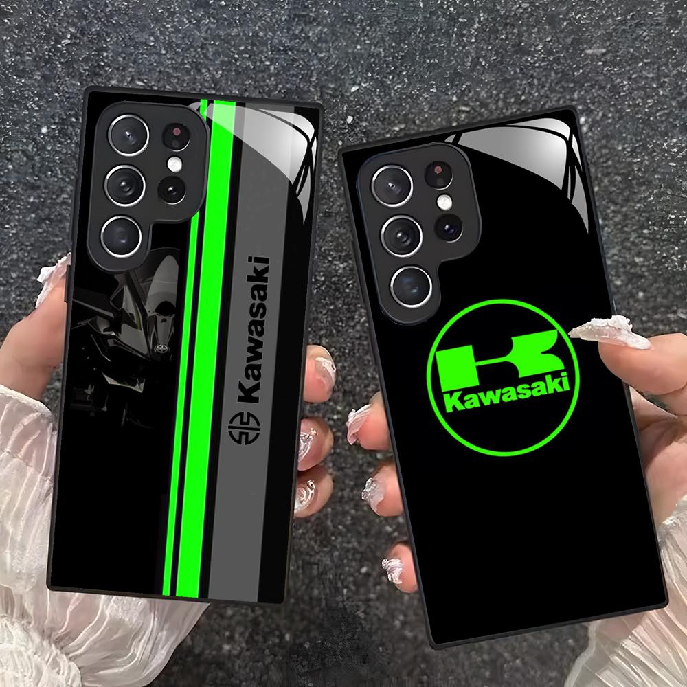 ホットなバイクK-kawasakisESスマホケース サムス - Computer Case のレビューと価格