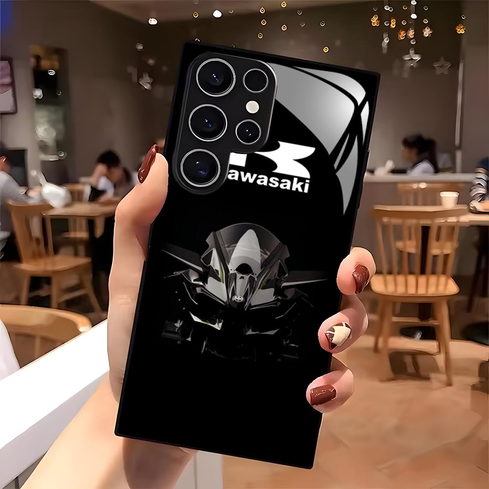 ホットなバイクK-kawasakisESスマホケース サムス - Computer Case のレビューと価格