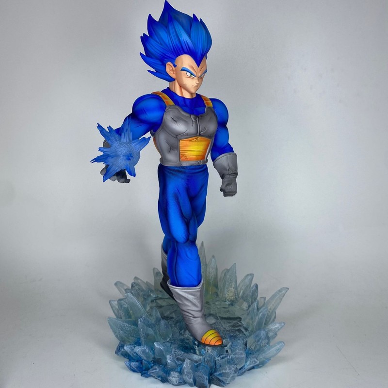 ドラゴンボール超サイヤ人ベジータダブルヘッドスカルプチャーア - Case Fans のレビューと価格