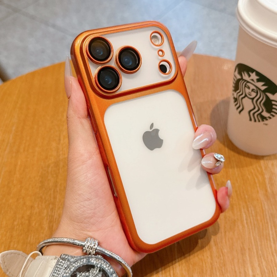 高級マットクリアメッキケース iPhone 17 Pro 1 - Matte Pc Case のレビューと価格